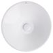 Раковина чаша накладная на столешницу в ванную 427мм x 425мм Q-TAP Amazon белая круглая QT0211K70W 3 из 4