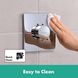 Внешняя часть смесителя без скрытой части HANSGROHE ShowerSelect Comfort E хром латунь 155x155мм 15574000 6 из 10