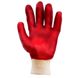 Перчатки трикотажные с ПВХ покрытием (красный манжет) 120 пар SIGMA (9444371) 3 из 3