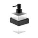 Дозатор для жидкого мыла настенный STEINBERG Serie 460 черный 300мл стекло 460 8001 S 1 из 4