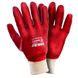 Перчатки трикотажные с ПВХ покрытием (красный манжет) 120 пар SIGMA (9444371) 1 из 3