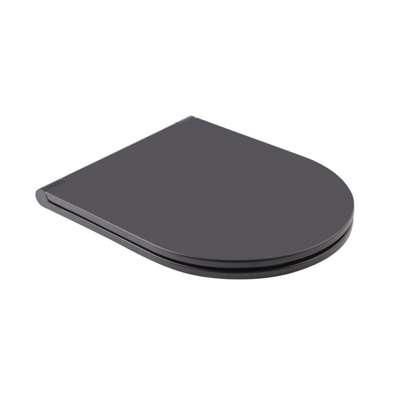 Унітаз підвісний безобідковий чорний Q-TAP Robin із сидінням з мікроліфтом QT1333046ENR
MB