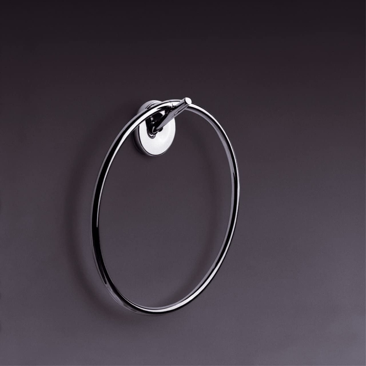 Держатель-кольцо для полотенец HANSGROHE AXOR Starck 40821000 225мм округлый металлический хром