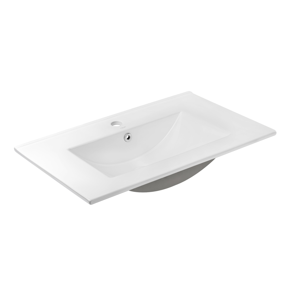 Тумбочка із раковиною для ванної Q-TAP Albatross 81.5x85.5x46.5см на підлогу білий QT0171TN800D3080CW