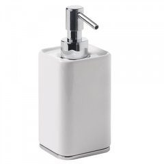 Дозатор для жидкого мыла настольный TRES Loft белый 200мл керамика 20063608