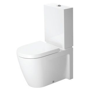 Унитаз напольный белый без бачка DURAVIT Starck2 без сиденья выпуск в стену 2145090000