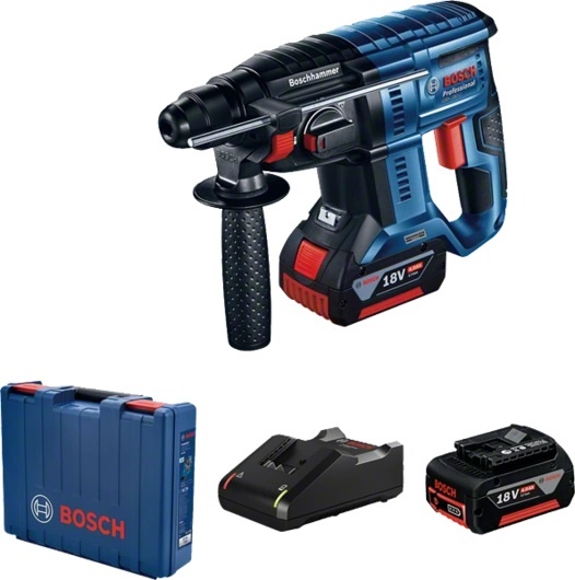 Перфоратор акумуляторний Bosch GBH 180-LI SDS-Plus 18В акб 2х4А·год 2Дж 2.3кг