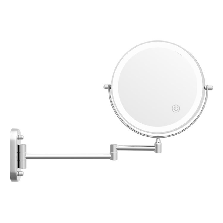 Косметическое зеркало для ванной IMPRESE хром металл 181422