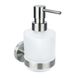 Дозатор для жидкого мыла BEMETA Neo Mini настенный на 200мл округлый стеклянный сатин 104109115 1 из 2