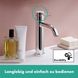 Змішувач для умивальника одноважільний HANSGROHE Tecturis S EcoSmart+ хром латунь 73312000 6 з 8