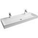 Умывальник подвесной RAVAK NATURAL DUO 1200x450x140мм прямоугольный белый XJO01212000 1 из 7
