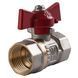 Кран кульовий WATER VALVE NV-V Q001 1/2" вн-вн PN20бар 000006074 1 з 2