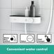 Комплект аксесуарів для ванної HANSGROHE WallStoris округлий пластиковий білий 24250700 5 з 11