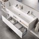Умывальник подвесной RAVAK NATURAL DUO 1200x450x140мм прямоугольный белый XJO01212000 5 из 7