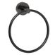 Держатель-кольцо для полотенец BEMETA Dark 170мм округлый металлический черный 104104060 1 из 2
