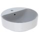 Раковина чаша накладная на столешницу для ванны 450мм x 450мм GEBERIT VariForm белый круглая 500.769.01.2 1 из 5