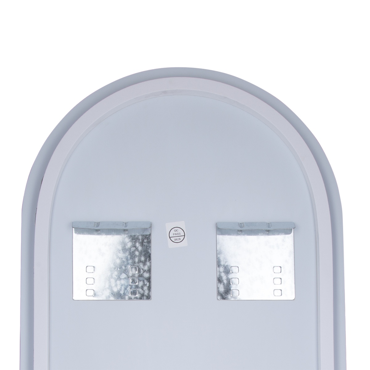 Зеркало в ванную Q-TAP Scorpio 90x50см c подсветкой овальное QT14783001W
