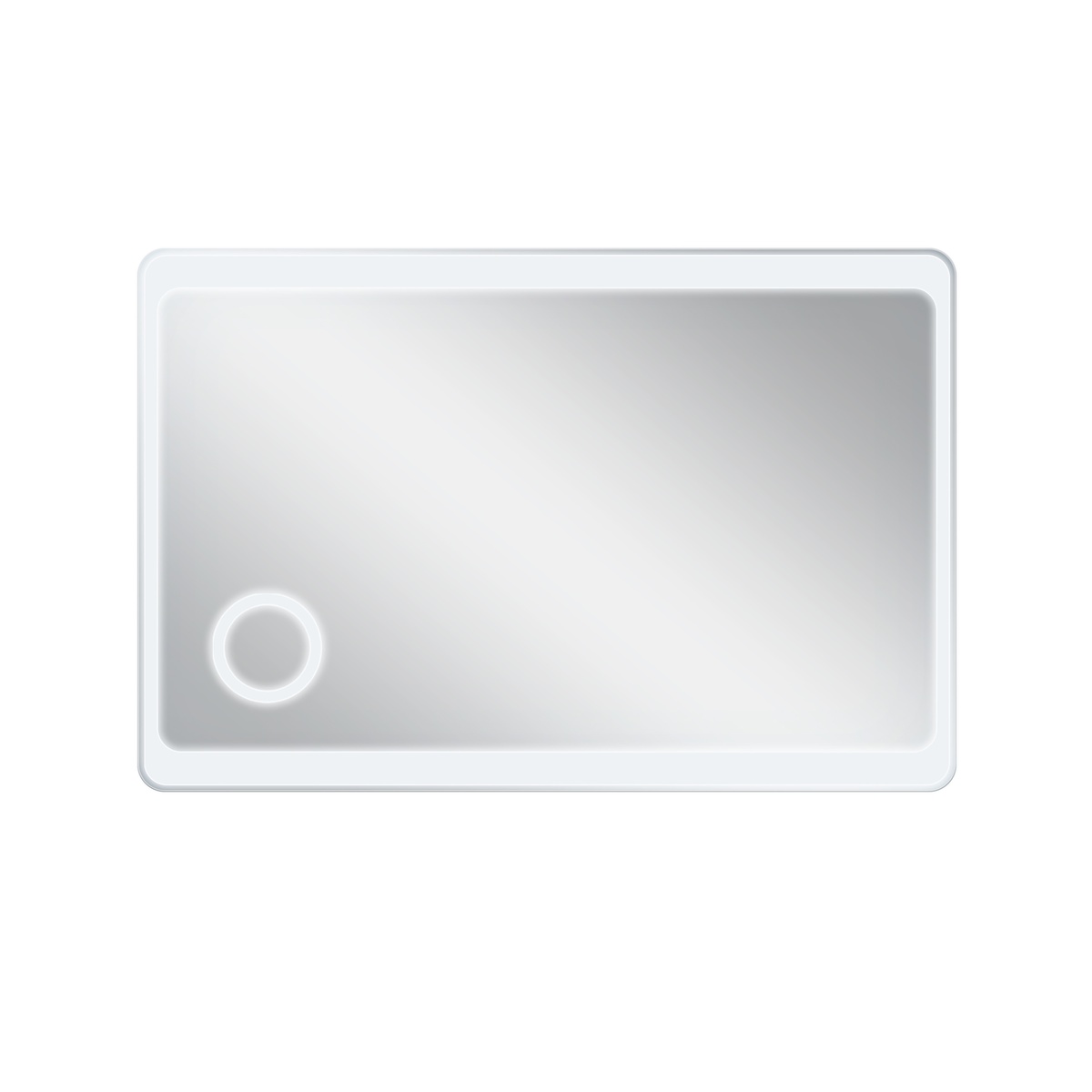 Зеркало прямоугольное для ванной Q-TAP Aquarius 80x120см c подсветкой QT2178141980120W