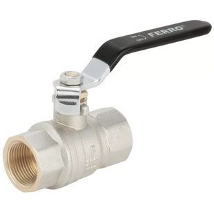 Кран кульовий FERRO Herkules 1/2" вн-вн PN40бар KPH1W