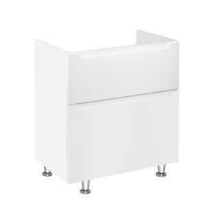 Тумба под умывальник Q-TAP Scorpio 70x82.5x45.5см напольная белая без умывальника QT1473TNВ701W
