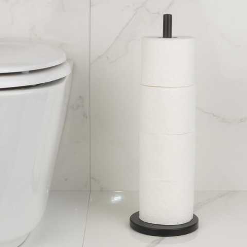 Держатель запасной туалетной бумаги хром (цинк) (KH-1720)