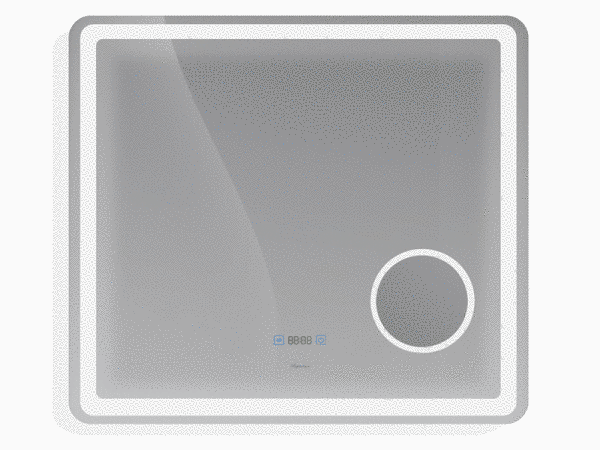 Дзеркало у ванну ASIGNATURA Intense 70x80см із підсвіткою сенсорне увімкнення антизапотівання прямокутне 65421800