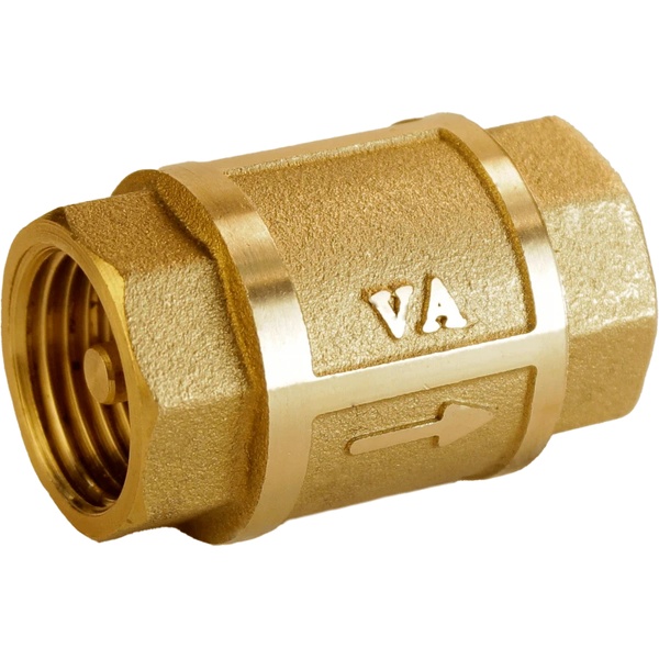 Обратный клапан для воды VA Б3601А пружинный 1/2" внутренняя 000025802