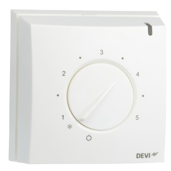 Кімнатный терморегулятор DEVI DEVIreg™ 130 механічний 140F1010