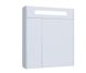 Шкафчик подвесной с зеркалом в ванную AQUARIUS POLA 70x80x17.5см c подсветкой белый AQ-U1112482555 1 из 2