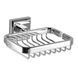 Мильниця настінна PERFECT SANITARY APPLIANCES 000005223 прямокутна металева хром 2 з 2