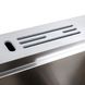 Мийка для кухні із нержавіючої сталі квадратна PLATINUM Handmade 500x500x230мм матова 1мм із сифоном PLS-A40745 6 з 6