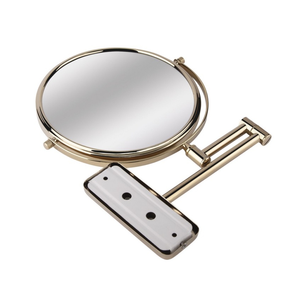 Косметичне дзеркало для ванної Q-TAP Liberty золото метал QTLIBORO1147