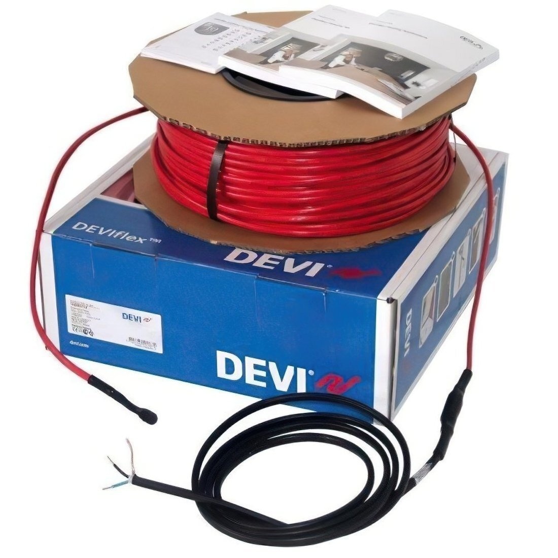 Нагрівальний кабель для теплої підлоги DEVI DEVIflex™ 18T 0.9м² 130Вт 140F1235