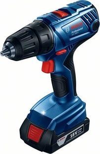 Шуруповерт-дрель аккум Bosch GSR 180 LI 18В 2х2.0А&middot;час 21&middot;54Нм 450&middot;1700об&middot;мин набор бит 11 шт