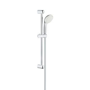 Душевой набор GROHE Tempesta 27598001 с ручной лейкой, шлангом и стойкой 620мм хром CV030545