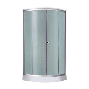 Душевой бокс LIDZ c поддоном Tani 80x80x213см матовый витраж 4мм профиль сатин LTSB8080SATLOWFR