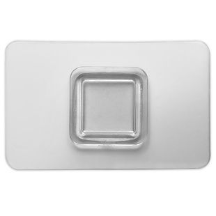 Клейкий патч MVM прямокутний пластиковий прозорий PATCH-2 T