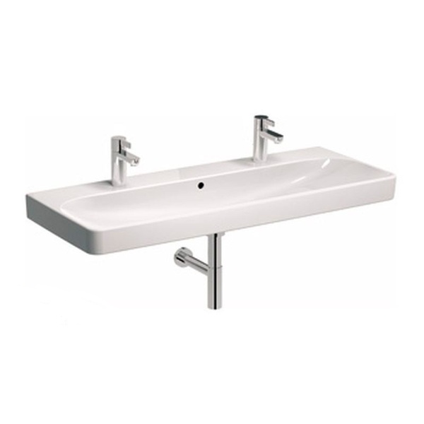 Умывальник подвесной для ванной 1197мм x 480мм KOLO TRAFFIC белый прямоугольная L91520000