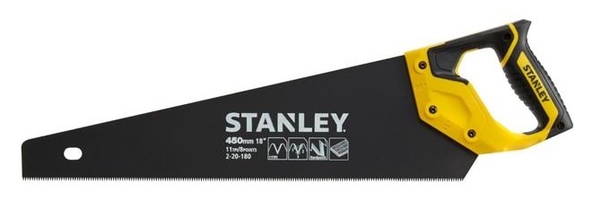 Ножовка по дереву Stanley Jet-Cut 2 X Laminator, 450мм, TPI11