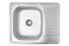 Мийка для кухні із нержавіючої сталі прямокутна KRONER KRP 580x480x180мм мікротекстура 0.8мм із сифоном CV022776 1 з 5