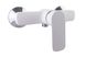 Змішувач для душу одноважільний KRONER Fulda білий силумін з душовим набором CV018079 1 з 3