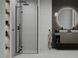 Двері для душової ніші MEXEN Roma скляні універсальні розпашні двосекційні 190x90см прозорі 6мм профіль чорний MEX-854-090-000-70-00 4 з 7