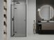 Двері для душової ніші MEXEN Roma скляні універсальні розпашні двосекційні 190x90см прозорі 6мм профіль чорний MEX-854-090-000-70-00 3 з 7