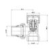 Термостатический радиаторный клапан SANDI FORTE угловой 3/4"x3/4" с американкой SF238W20 2 из 2