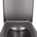 Унітаз підвісний безобідковий чорний Q-TAP Tern із сидінням з мікроліфтом QT1733052ER
MB 5 з 9