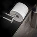 Держатель для туалетной бумаги COSMIC Logic округлый металлический сатин 2260356 3 из 3