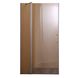 Двері для душової ніші BRAVO PASLENKA скляні універсальні розпашні двосекційні 185x100см прозорі 6мм профіль хром 000019809 1 з 2