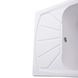 Кухонная мойка керамическая прямоугольная GLOBUS LUX TANA 500мм x 610мм белый без сифона 000022442 5 из 6