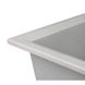 Кухонная мойка керамогранитная прямоугольная LIDZ GRA-09 495мм x 780мм серый без сифона LIDZGRA09790495230 7 из 9