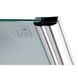 Шторка стеклянная для ванны двухсекционная распашная 142x119.5см LIDZ Brama стекло матовое 6мм профиль хром LBSS120140RCRMFR 11 из 12